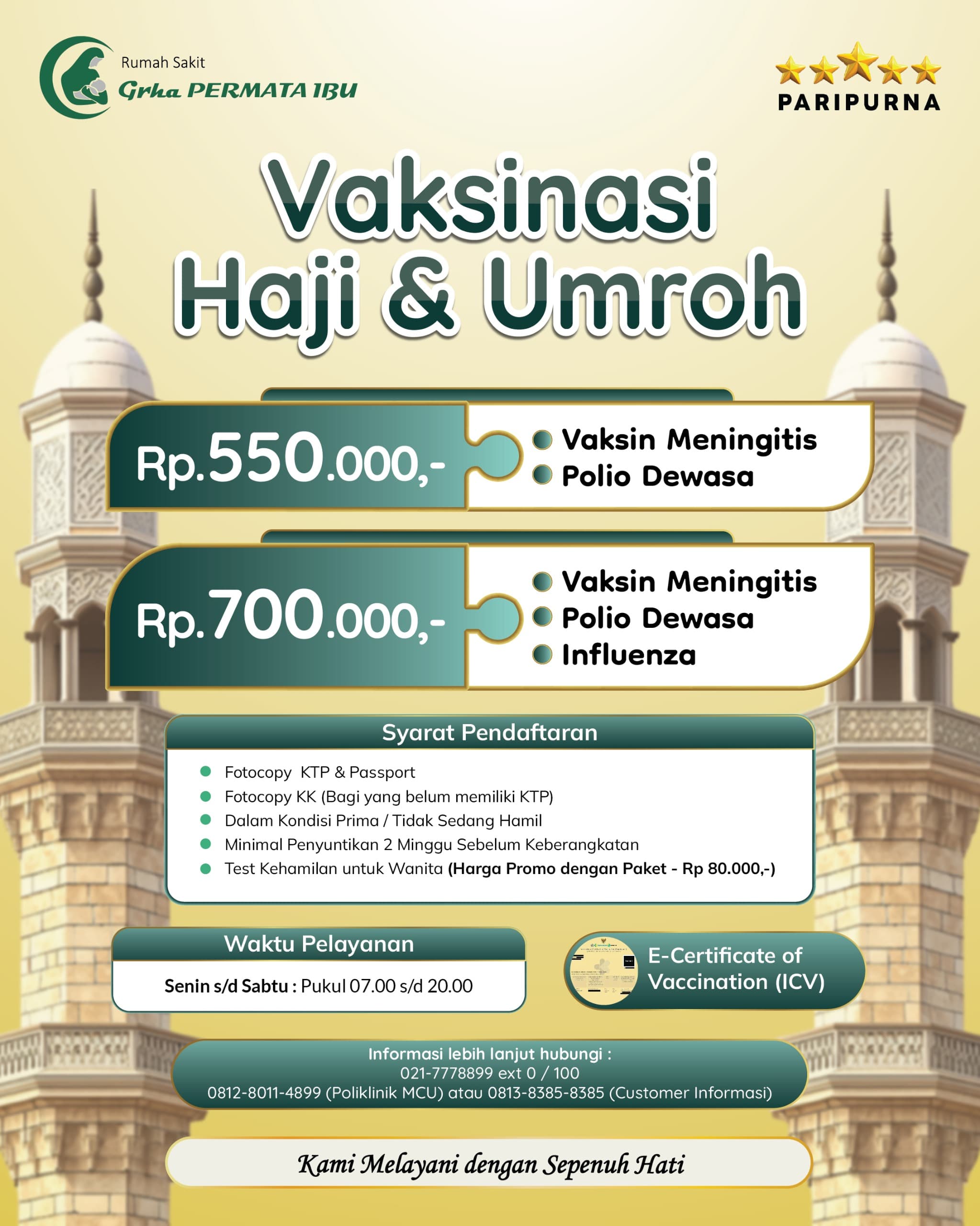 Vaksinasi Haji Dan Umroh